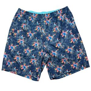 BirdDogs Boom for your Boomstick $95 Tropical Floral Mens Swim Shorts Trunks 2XL